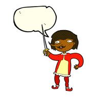 cartoon man with sword speech bubble N8