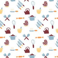 Kitchen Icon pattern