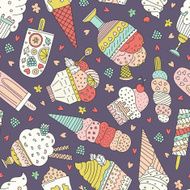 ice cream pattern N6