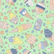 ice cream pattern N7