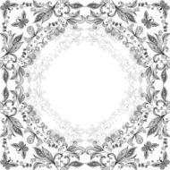 Abstract floral lacy background