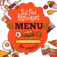 Fast food menu N5