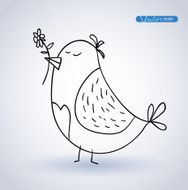 Bird vector illustration N6