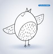 Bird vector illustration N10