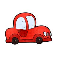 comic cartoon car N11