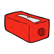 comic cartoon pencil sharpener N3