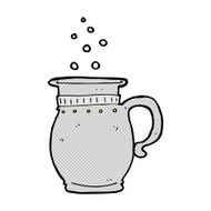comic cartoon beer tankard N3