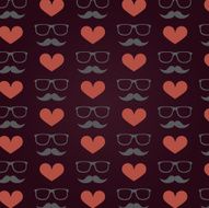 Hipster pattern