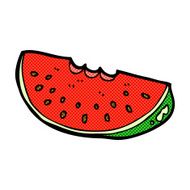 comic cartoon watermelon slice N4