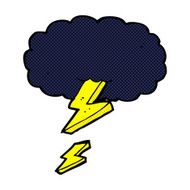 comic cartoon thundercloud N6