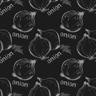 Onion seamless background