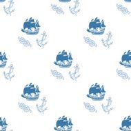 Set of nautical design elements N3
