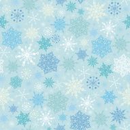 Snow Storm Seamless Pattern Background
