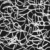 Black And White Scrawl Background