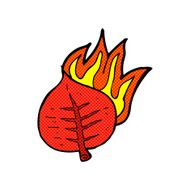 comic cartoon leaf N8