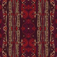 ethnic abstract hand-drawn seamless pattern N106