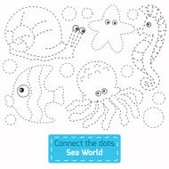 Connect the dots (sea world)