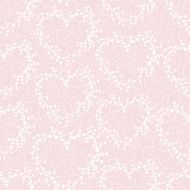 Vector seamless pattern with wreathes and swirles