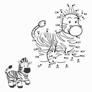 Numbers game (zebra)