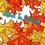 Back To School seamless pattern N41