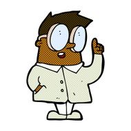 comic cartoon scientist N3