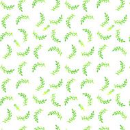 Watercolor seamless pattern Simple spring hand drawn background N2