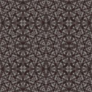 Ethnic monochrome seamless pattern Hand-drawn background template N17