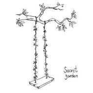 tree with a swing Vector illustration N4