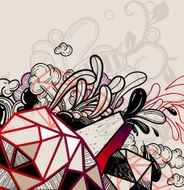 Abstract Vector Illustration N5