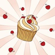 cherry cupcake N2