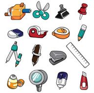 cartoon stationery