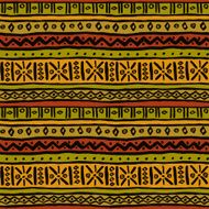 Ethnic ornamental african endless texture
