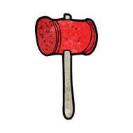 Cartoon Wooden Hammer N25