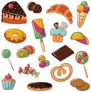 Sweets Icon Set