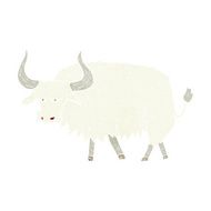 cartoon annoyed hairy ox N9