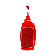 Cartoon Ketchup Bottle N27