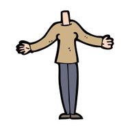 cartoon female body (add photos or mix and match cartoons) N341