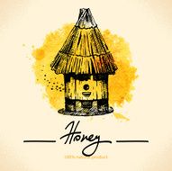 Honey background