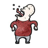 cartoon singing man N27