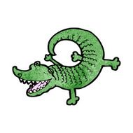 Cartoon Crocodile N140