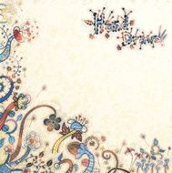 Stylish floral hand drawn background