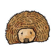 Cartoon Hedgehog N61