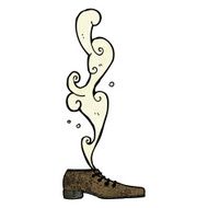 smelly old shoe cartoon N2