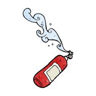 Cartoon Fire Extinguisher N10
