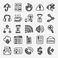 Doodle Web Icons N15