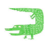 Cartoon Crocodile N141