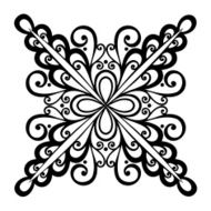 Beautiful Deco Square (Vector) N2