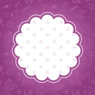 Doodle Valentines day scrapbook love postcard