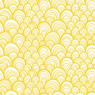 Seamless pattern with abstract stylized hand drawn scale texture N10