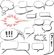 speak bubbles